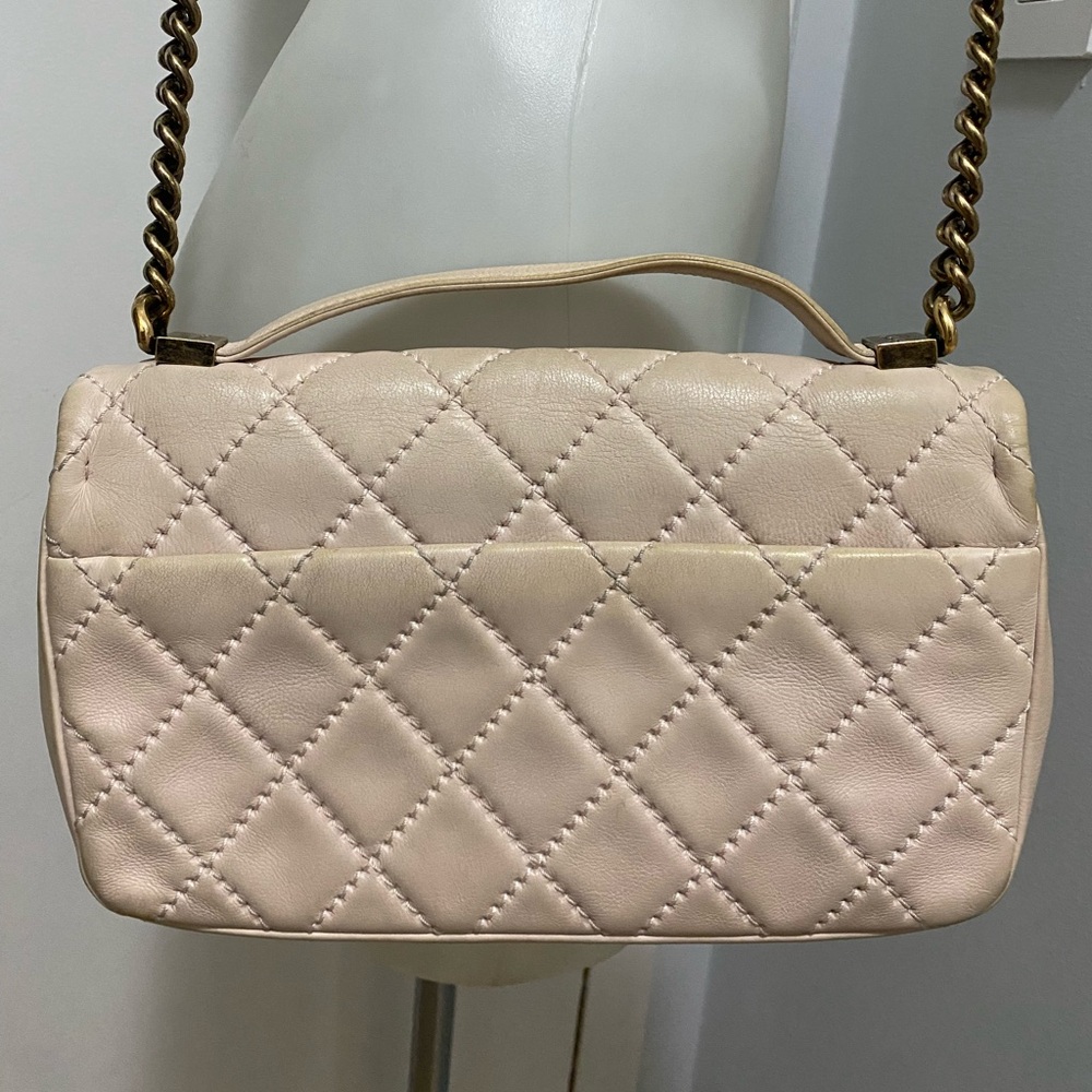 Chanel Easy Carry Diamond Stitch Lambskin Crossbody Flap Bag - Picture 14 of 15
